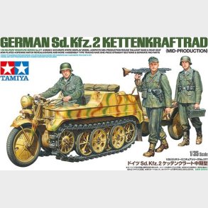Tamiya - German Sd.kfz.2 Kettenkraftrad Byggest - 1:35 - 35377