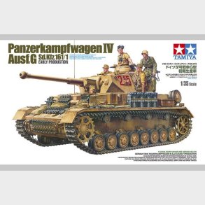 Tamiya - Panzerkampfwagen Iv Ausf. G Tank Byggest - 1:35 - 35378