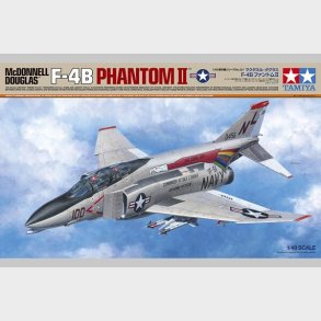 Tamiya - F-4b Phantom Ii Modelfly Byggest - 1:48 - 61121
