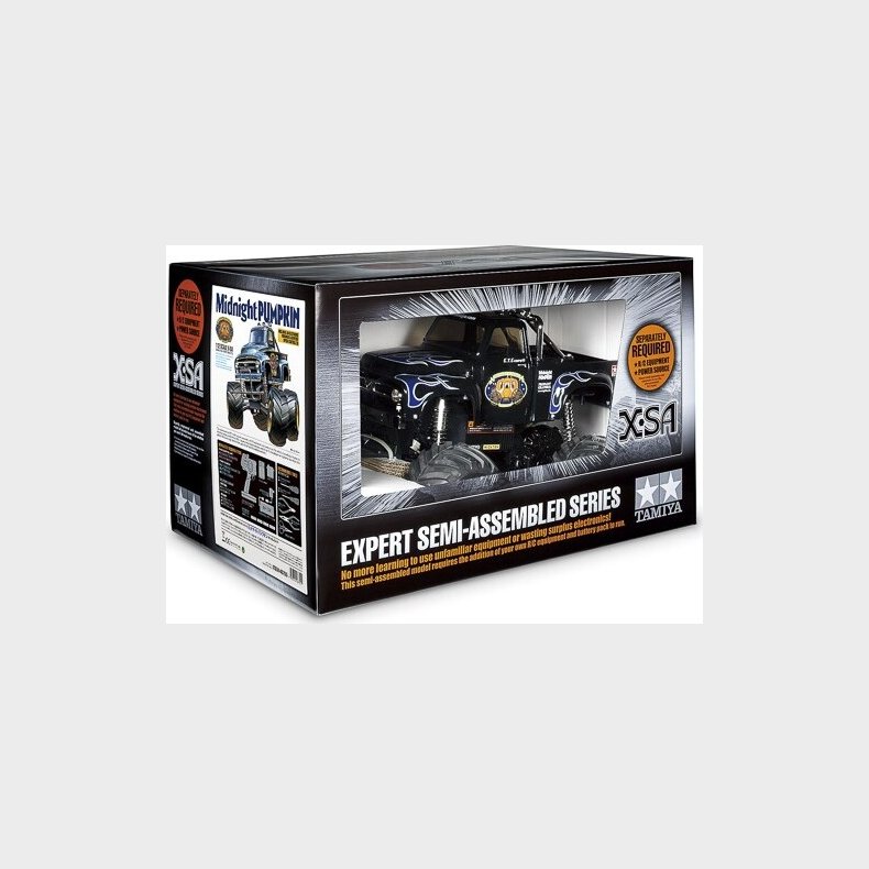 Tamiya - Rc X-sa Midnight Pumpkin Fjernstyret Bil Byggest - 1:12 - 46705