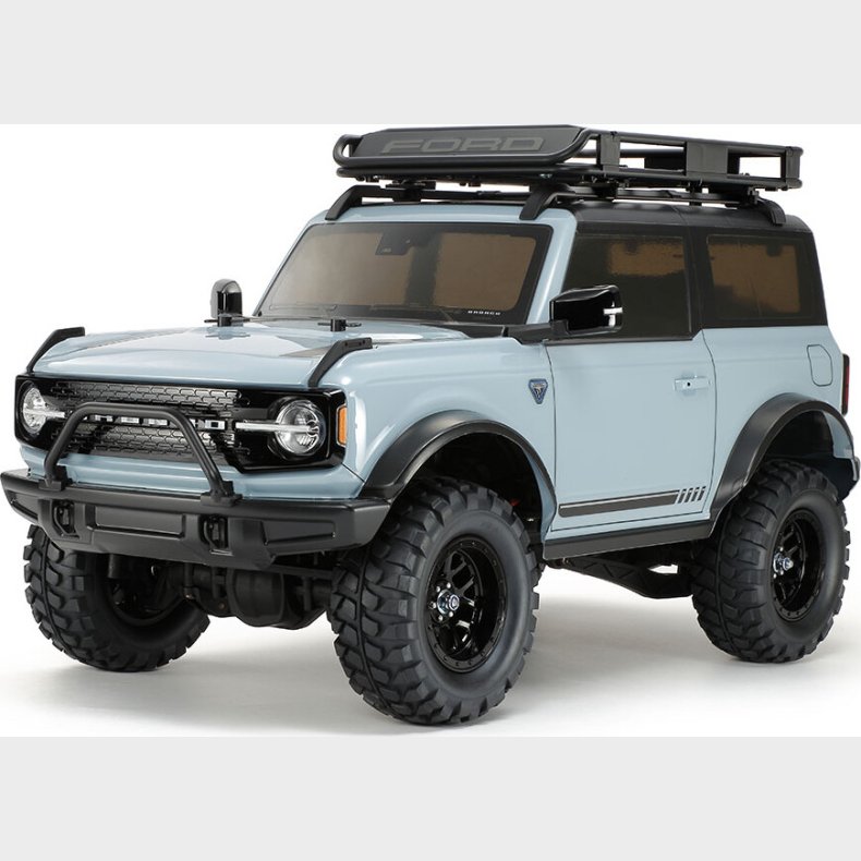 Tamiya - Rc Ford Bronco 2021 Cc-02 Fjernstyret Bil Byggest - 1:10 - 58705