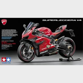 Tamiya - Ducati Superleggera V4 Byggest - 1:12 - 14140