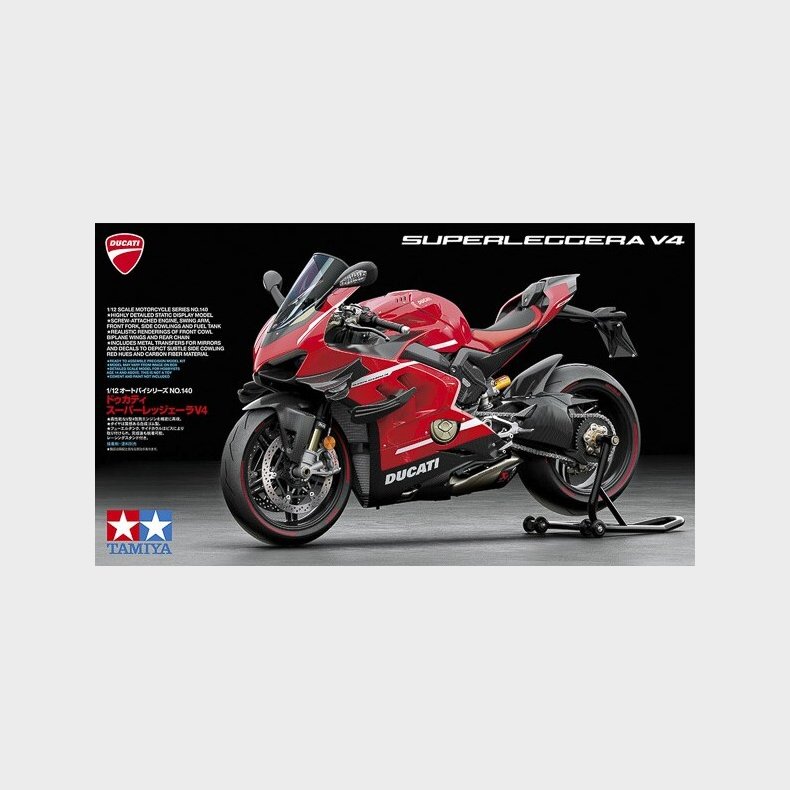 Tamiya - Ducati Superleggera V4 Byggest - 1:12 - 14140