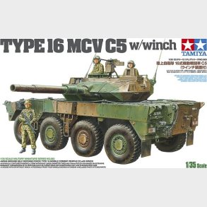 Tamiya - Jgsdf Type 16 Mcv C5 Winch Byggest - 1:35 - 35383