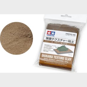 Tamiya - Diorama Texture Clay Soil Effect - Brown - 150 G - 87221