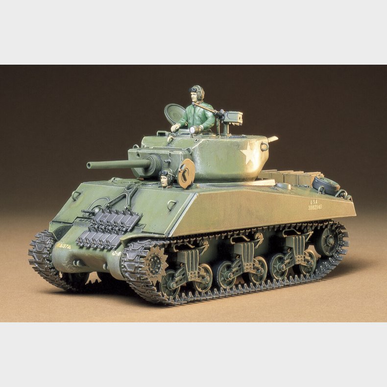 Tamiya -  M4a3e2 Jumbo U.s. Assault Tank Byggest - 1:35 - 35139