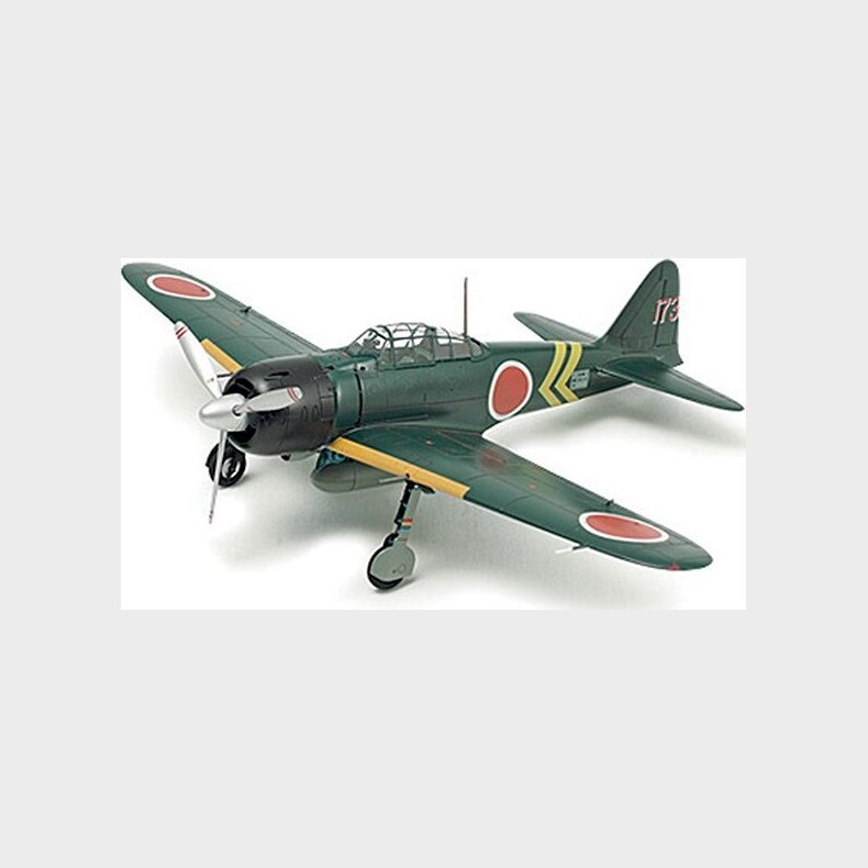 Tamiya - Mitsubishi A6m3/3a Zero Fighter Model 22 Zeke Byggest - 1:72 - 60785