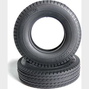Tamiya - Truck Tires - Lastbil Dk - Hard - 22 Mm - 2 Stk - 56527