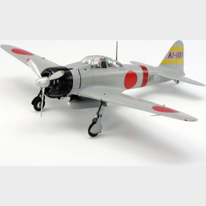 Tamiya - A6m2 Zero Fighter Zeke Type 21 Byggest - 1:48 - 61016