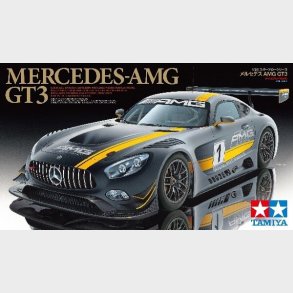 Tamiya - Mercedes-amg Gt3 Modelbil Byggest - 1:24 - 24345