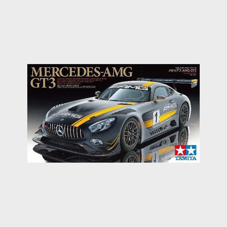 Tamiya - Mercedes-amg Gt3 Modelbil Byggest - 1:24 - 24345