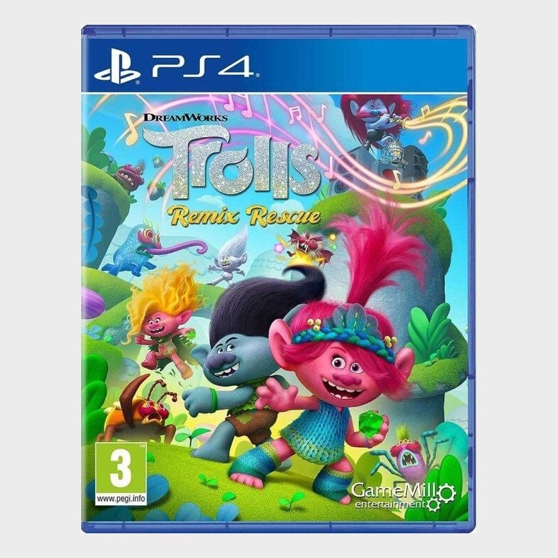 Dreamworks Trolls Remix Rescue - PS4