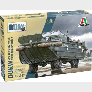 Italeri - D-day - Dukw Amphibious Truck Byggest - 1:35 - 6392s