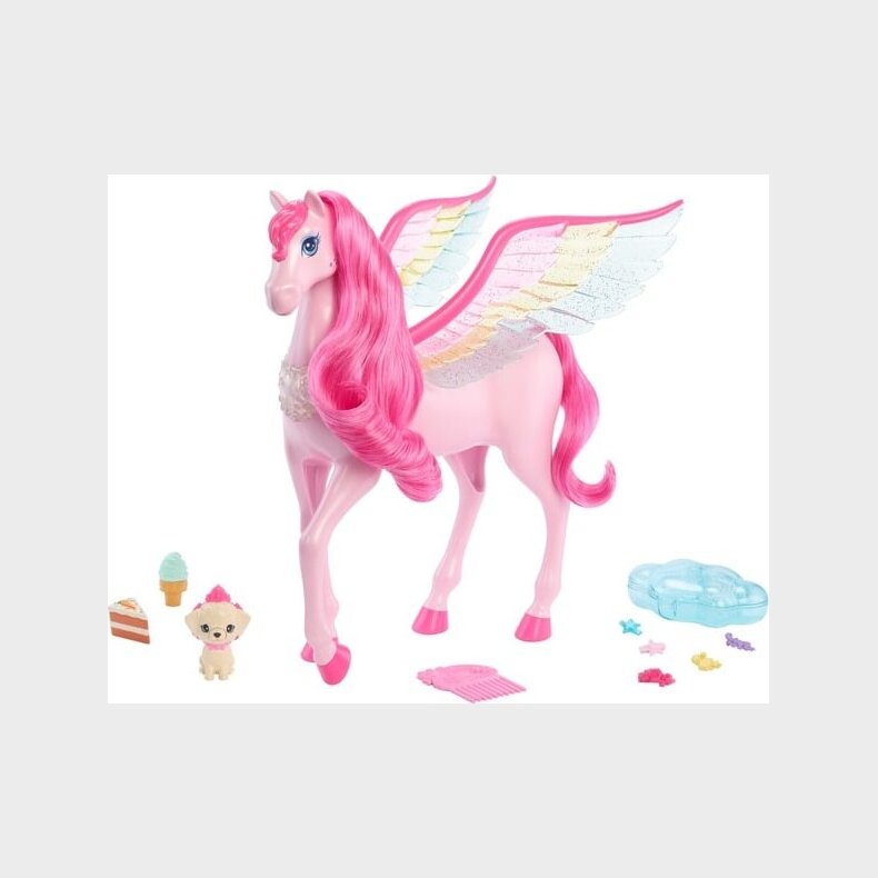 Barbie - A Touch Of Magic - Pegasus Med Tilbehr