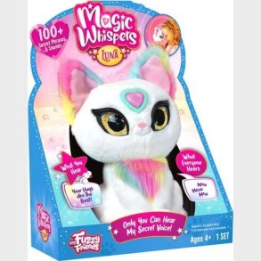 My Fuzzy Friends - Kitty Luna Magic Whispers - Interaktiv Kat - Hvid