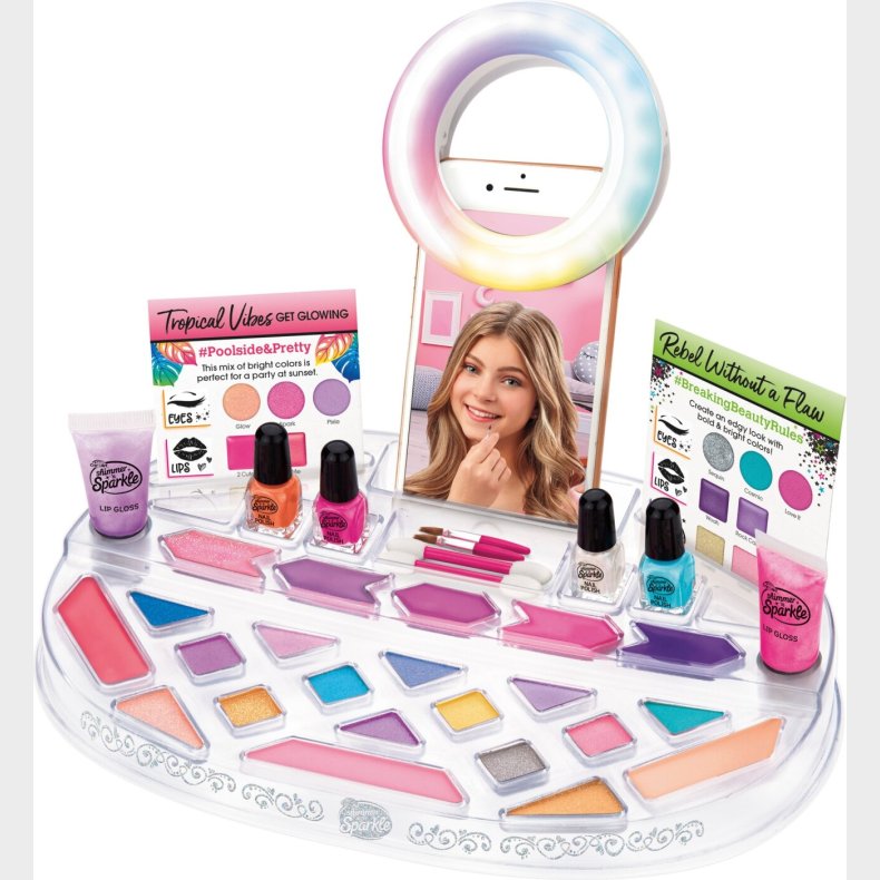 Shimmer N Sparkle - Light Up Beauty Studio Makeup St Til Brn