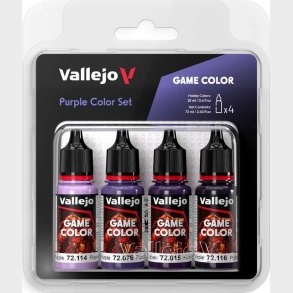 Vallejo - Game Color - Purple Color Set - 4x18 Ml