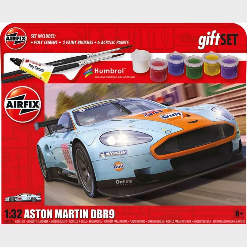 Airfix - Aston Martin Dbr9 Modelbil Byggest - 1:32 - A50110a