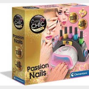 Crazy Chic - Negle Salon St Med Negletrrer - Passion Nails