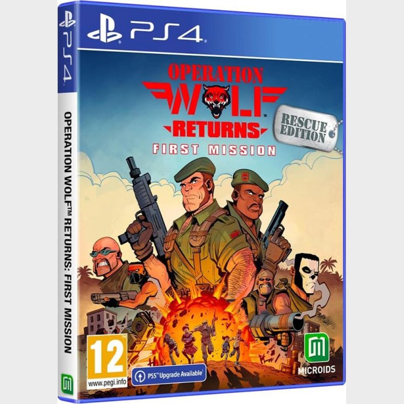 Operation Wolf Returns: First Mission - PS4