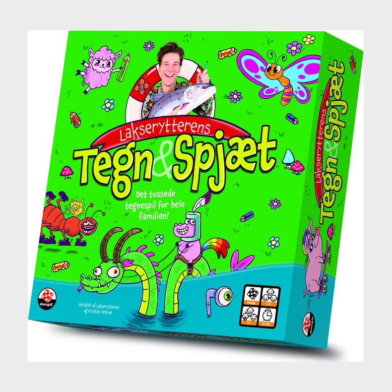 Tegn Og Spjt Spil - Lakserytteren - Danspil