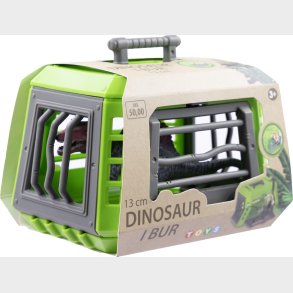 Dinosaur Legetj Med Bur - 13 Cm