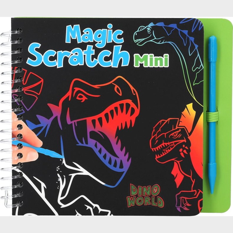 Dino World - Mini Magic-scratch Bog - Depesche - Bog