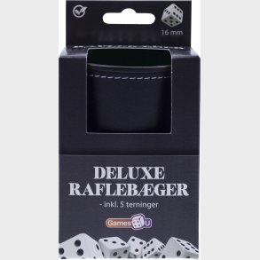 Raflebger - Deluxe Rafle St Med 5 Terninger