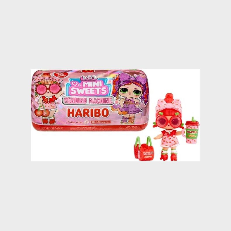 L.o.l. Surprise Dukke - Loves Mini Sweets Haribo Vending Machine
