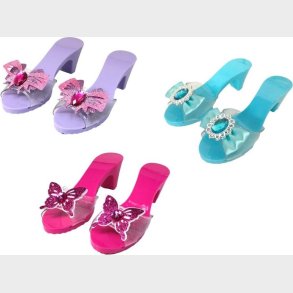 Prinsesse Sko Til Brn - Glimmer - 3-5 r - Assorteret