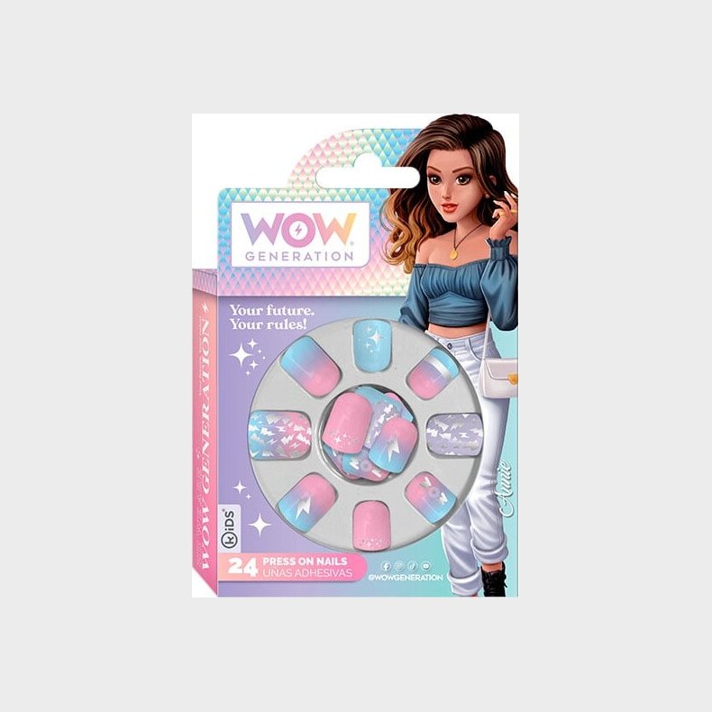 Wow Generation - 24 Selvklbende Negle