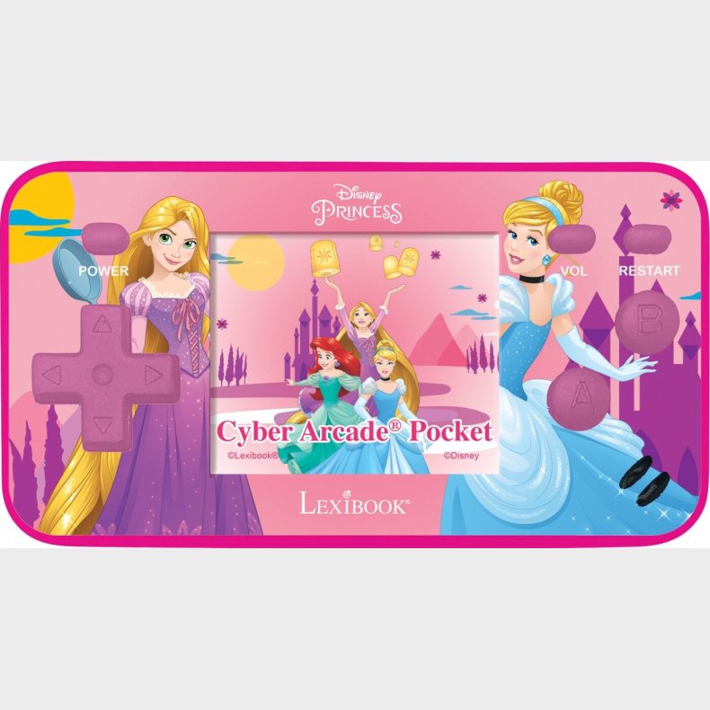 Lexibook - Disney Prinsesse - Hndholdt Konsol Cyber Arcade&reg; Pocket