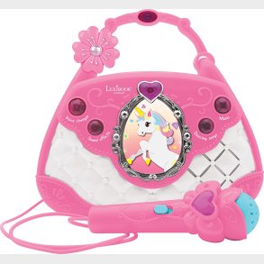 Hjtaler Med Mikrofon Til Brn - Enhjrning Hndtaske - Lexibook