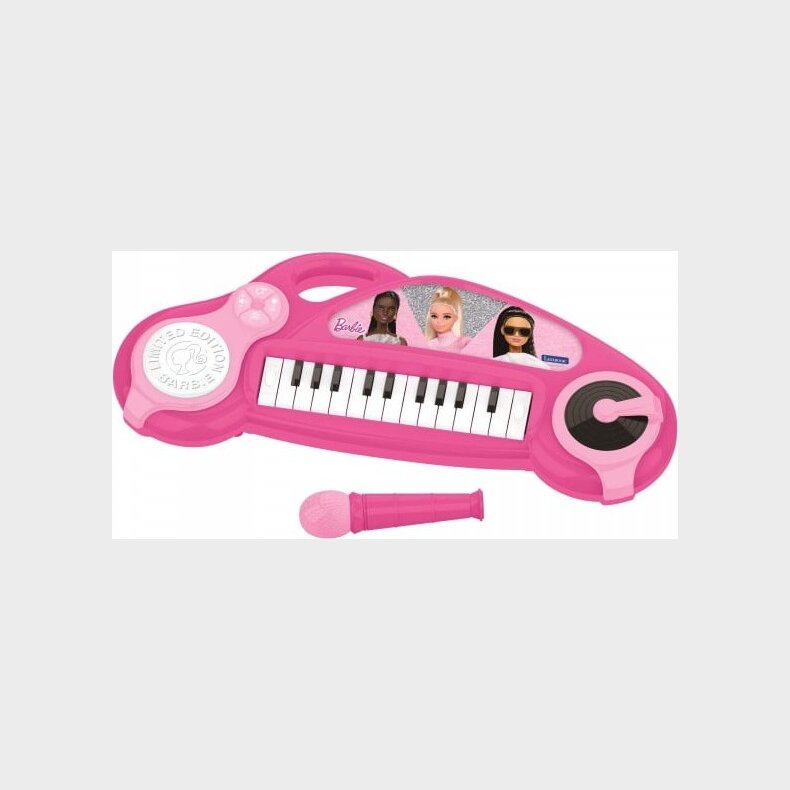 Barbie Keyboard Med Mikrofon - Lexibook