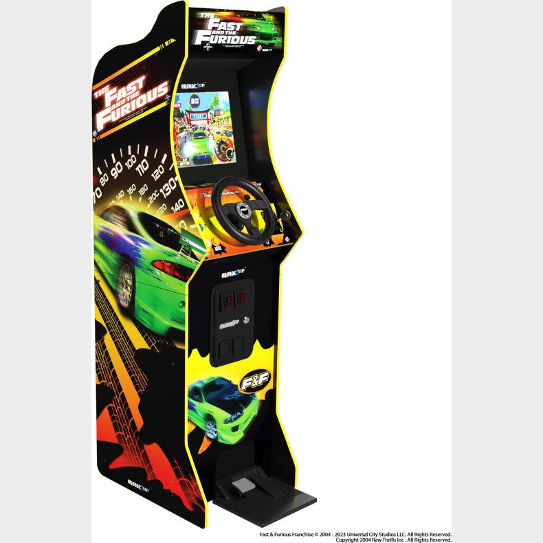 Arcade 1 Up - The Fast &amp; The Furious Deluxe Arcade Machine