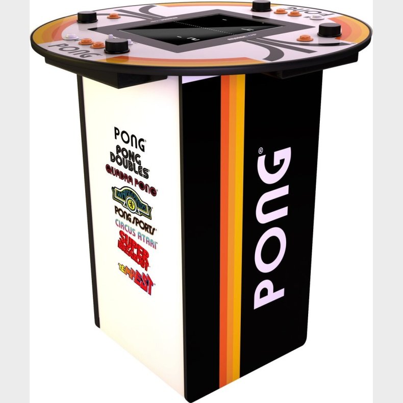 Arcade 1 Up Pong 4 Player Pub Table