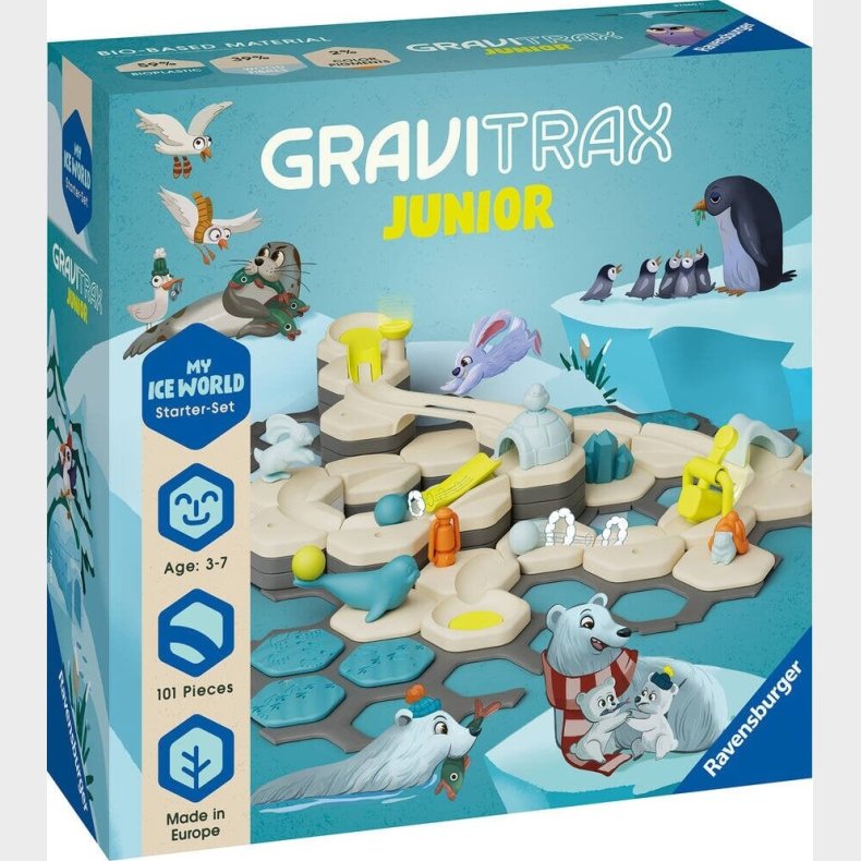 Gravitrax - Junior Starter-set Ice - 102 Dele