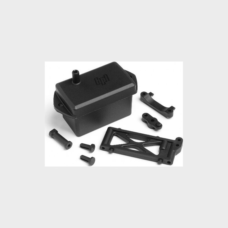 Receiver Box/upper Deck Parts Set - Hp100324 - Hpi Racing