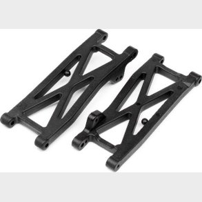 Graphite Rear Suspension Arm Set (firestorm) - Hp100410 - Hpi Racing