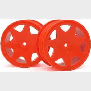Ultra 7 Wheels Orange 30mm (2pcs - Hp100622 - Hpi Racing