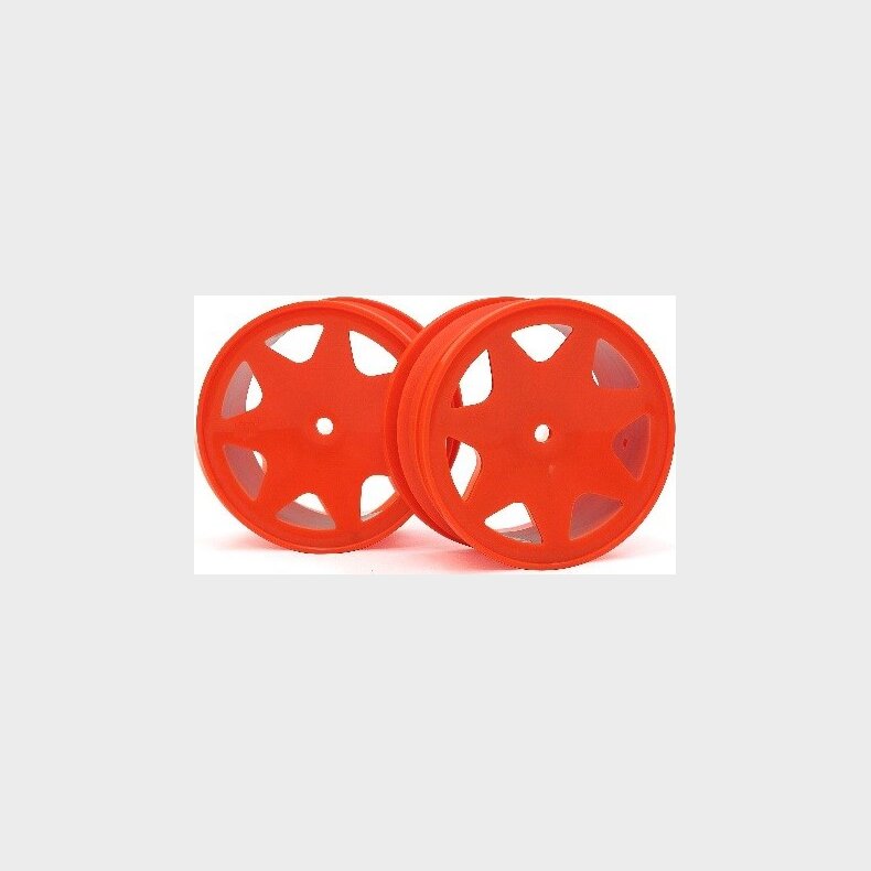 Ultra 7 Wheels Orange 30mm (2pcs - Hp100622 - Hpi Racing