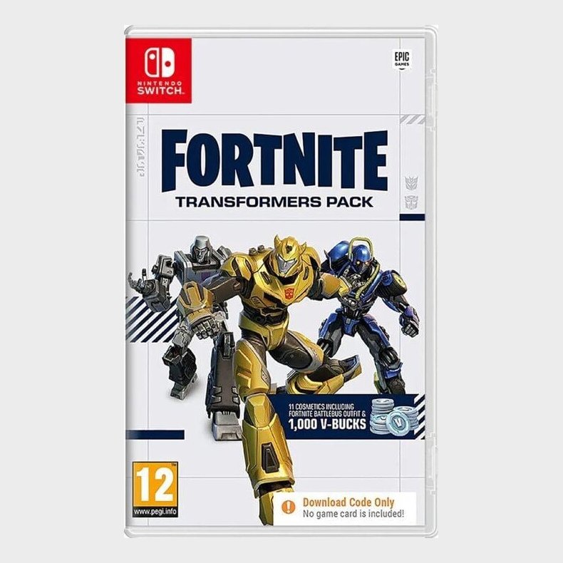 Fortnite: Transformers Pack (code In A Box) - Nintendo Switch