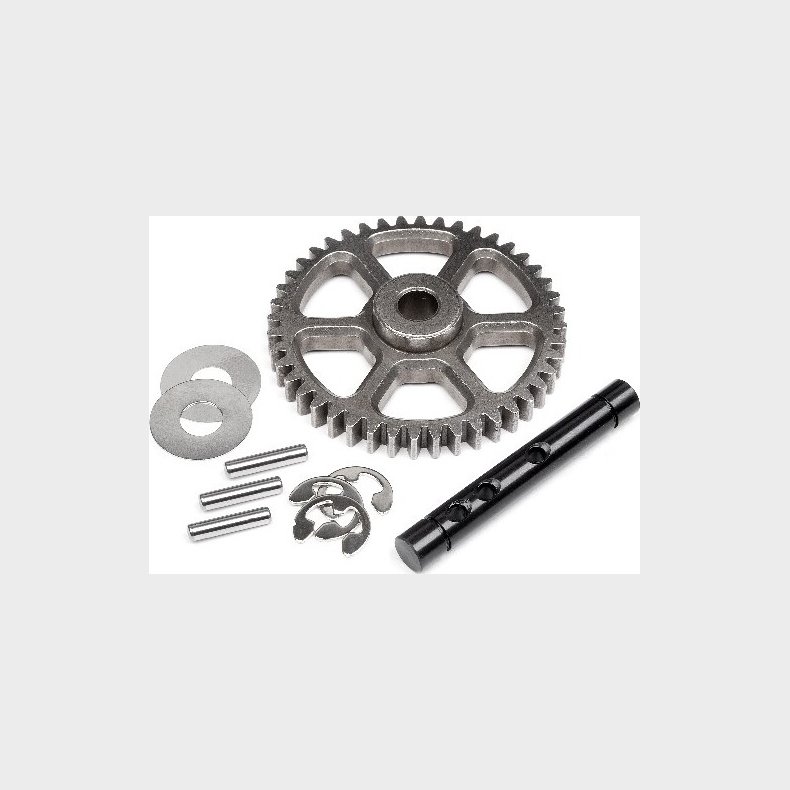 Idler Gear 44t/shaft Set - Hp100905 - Hpi Racing