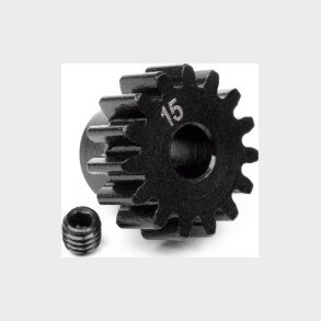 Pinion Gear 15 Tooth (1m/5mm Shaft) - Hp100914 - Hpi Racing