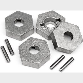 17mm Hex And Pin Set (4pcs) - Hp101190 - Hpi Racing