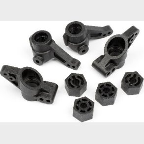 Upright Set Front/rear - Hp101208 - Hpi Racing