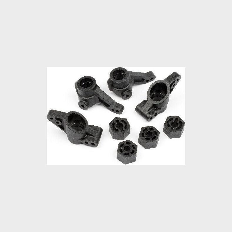 Upright Set Front/rear - Hp101208 - Hpi Racing