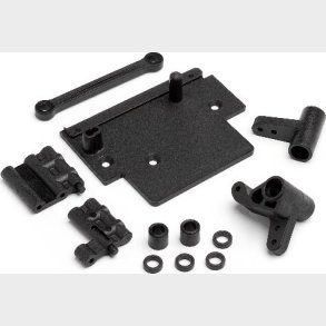 Bullet Flux Esc Plate And Steering Bellcrank - Hp101662 - Hpi Racing