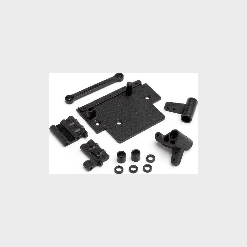 Bullet Flux Esc Plate And Steering Bellcrank - Hp101662 - Hpi Racing