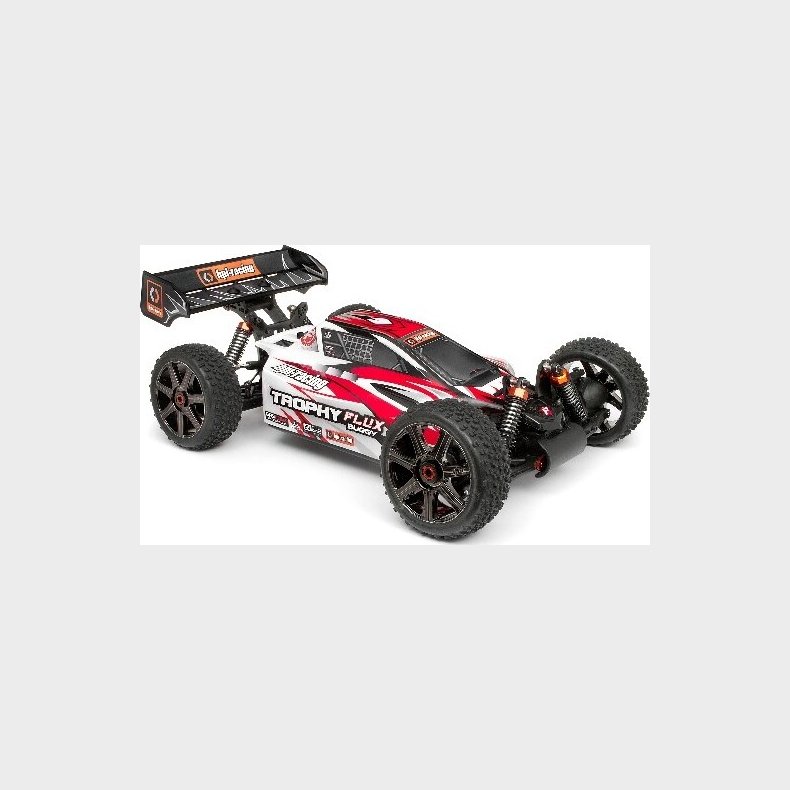 Clear Trophy Buggy Flux Bodyshell W Masks And Deca - Hp101716 - Hpi Racing